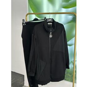 Armine 25YT646 Trend Spor Pantolonlu Siyah 2'li Takım