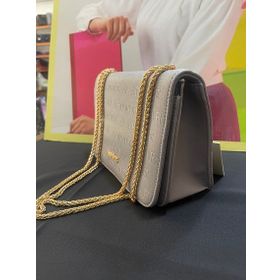 Armine 317 Gri Lazer Kadın Çanta