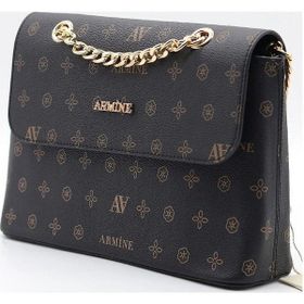Armine 340 Siyah Baskılı Çanta