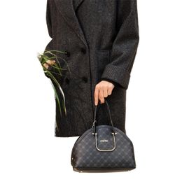 Armine 365 Siyah Baskılı Kadın Omuz Çantası