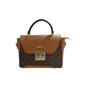 Armine 378 Kahve Noktalı Kadın Çantası