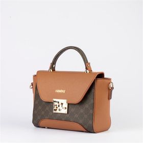 Armine 378 Kahve Noktalı Kadın Çantası