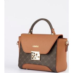 Armine 378 Kahve Noktalı Kadın Çantası