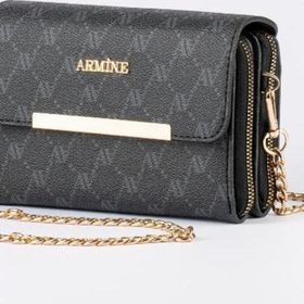 Armine 381 Siyah Noktalı Kadın Omuz Çanta