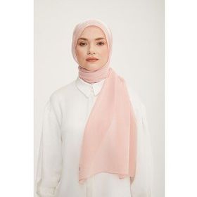 Armine 44204-01 Toz Pembe Saçaklı Şal