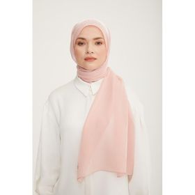 Armine 44204-01 Toz Pembe Saçaklı Şal
