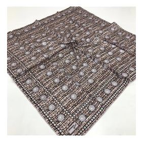 Armine 5040-14 Kahve Desenli Eşarp