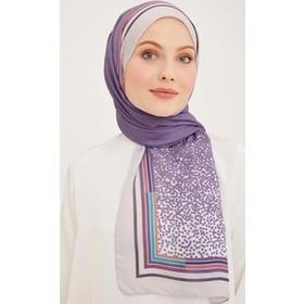 Armine 5368-09 Mor Karışık Desen Şal