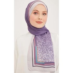 Armine 5368-09 Mor Karışık Desen Şal