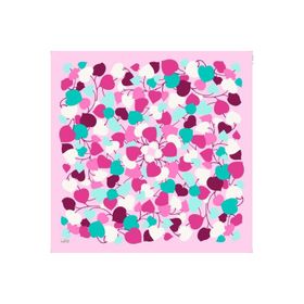 Armine 6083-02 Soft Pembe Desenli Eşarp