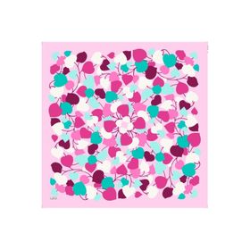 Armine 6083-02 Soft Pembe Desenli Eşarp
