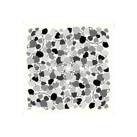Armine 6083-09 Soft Gri Desenli Eşarp