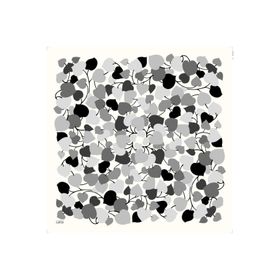 Armine 6083-09 Soft Gri Desenli Eşarp