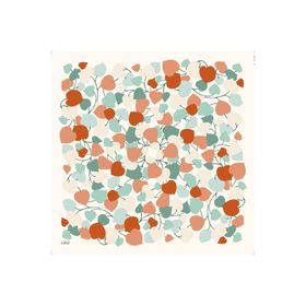 Armine 6083-15 Soft Turuncu Desenli Eşarp