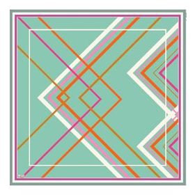 Armine 6085-01 Soft Mint Yeşili Desenli Eşarp