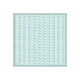 Armine 6086-15 Soft Su Mavisi Desenli Eşarp