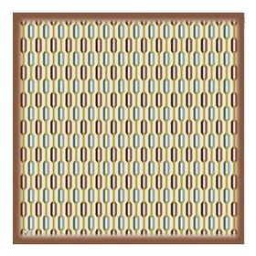 Armine 6087-02 Soft Kahve Desenli Eşarp
