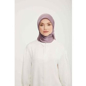 Armine 805 Trend Açık Lila Düz Renk Jan Jan Şifon Eşarp