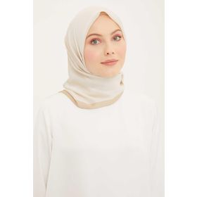 Armine 83 Trend Bej Düz Renk Eliza Eşarp