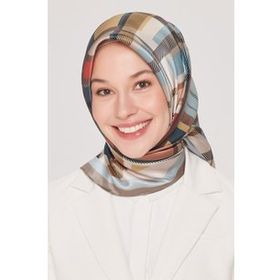 Armine 8547D-03 Yeni Nostalji Serisi İpek Twill Eşarp