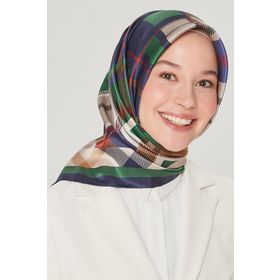 Armine 8547D-03 Yeni Nostalji Serisi İpek Twill Eşarp