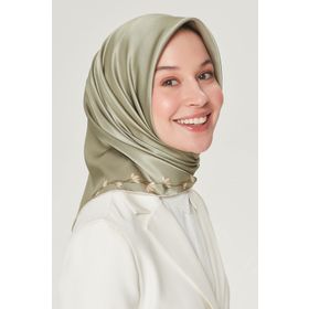 Armine 8553d-87 8553D-87 Yeni Nostalji Serisi Ipek Twill Eşarp
