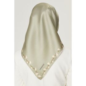 Armine 8553d-87 8553D-87 Yeni Nostalji Serisi Ipek Twill Eşarp