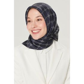 Armine 8555D-15 Lacivert Eşarp