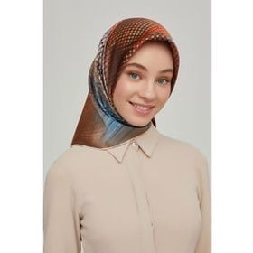 Armine 8602d-33 İpek (Twill) Eşarp