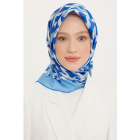 Armine 8720 (Mavi Saks Twill Eşarp
