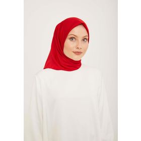 Armine 877 Kırmızı Fon Eşarp