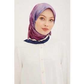 Armine 8906-36 Pembe Desenli Sura İpek Eşarp