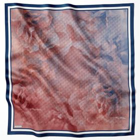 Armine 8906-36 Pembe Desenli Sura İpek Eşarp
