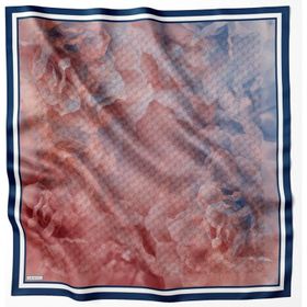 Armine 8906-36 Pembe Desenli Sura İpek Eşarp