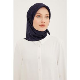 Armine 8925-34 Lacivert Eşarp