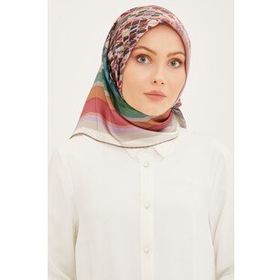 Armine 8934D Renkli Sura İpek Eşarp