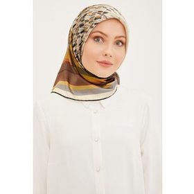 Armine 8934D Renkli Sura İpek Eşarp