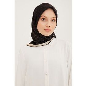 Armine 8936D Renkli Twill İpek Eşarp