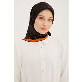 Armine 8936D Renkli Twill İpek Eşarp