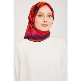 Armine 9020-13 Fuşya Desenli Eşarp