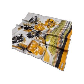 Armine 9047-52 Gri Çiçek Desenli Eşarp