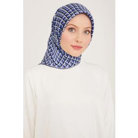 Armine 9109-32 Morcivert Bal Peteği Desen Tivil İpek Eşarp