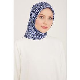 Armine 9109-32 Morcivert Bal Peteği Desen Tivil İpek Eşarp