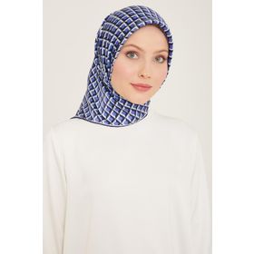 Armine 9109-32 Morcivert Bal Peteği Desen Tivil İpek Eşarp