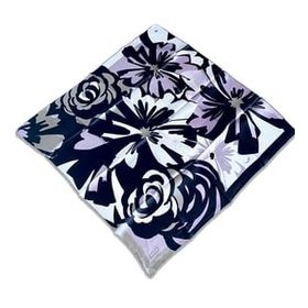 Armine 9170-53 Gri Siyah Karma Desen Sura İpek Eşarp