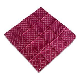 Armine 9178-55 Pembe Beyaz Monogram Desen Sura İpek Eşarp