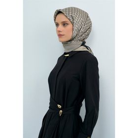 Armine 9502D 03 Saf İpek Sura Eşarp
