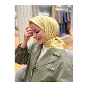 Armine APCE-22041 Sarı Pamuk Cazz Eşarp