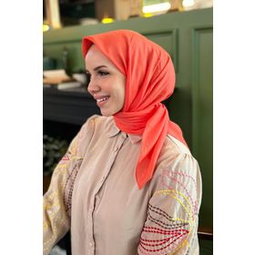 Armine Atne 595 Natural Modal Nar Çiçeği Eşarp