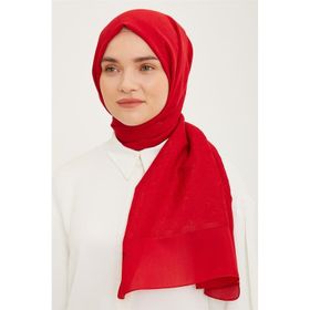 Armine Atsvg-569 Modal Kumaş Kırmızı Trend Vega Şal